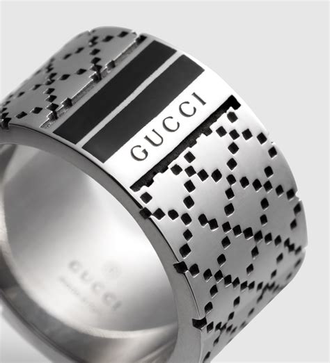 Gucci sterling silver rings